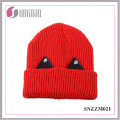 2016 Latest Warm Thick Wool Cap Lovely Lace Rhinestone Ear Knit Hat